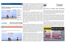Bolqarıstan mediası Şuşadakı Forumu geniş işıqlandırıb