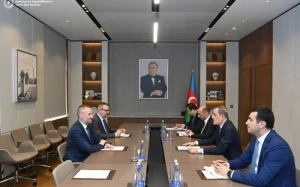 Ceyhun Bayramov Polşa səfirini qəbul etdi - FOTOLAR