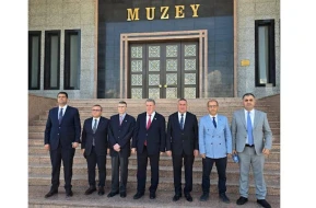 Nobel mükafatı laureatı Aziz Sancar Naxçıvana səfərə gəlib - FOTO