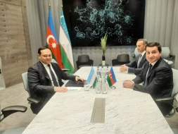 Hikmət Hacıyev həmkarları ilə görüşdü - FOTO