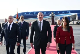 Prezident İlham Əliyevin Misirdə rəsmi qarşılanma mərasimi olub - VİDEO