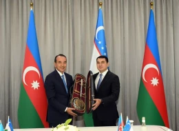 Azərbaycan və Özbəkistanın mədəniyyət nazirləri Daşkənddə görüşdü