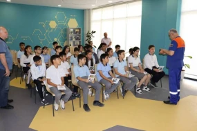 “Azərişıq\" işğaldan azad olunan ərazilərdə şagirdlərlə  tədbir keçirdi - FOTO