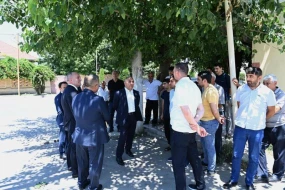 “Azərişıq” ASC-nin sədri Ağcabədidə vətəndaşları qəbul etdi - FOTO