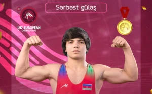 Azərbaycanlı idmançı Avropa çempionatında qızıl medal qazandı