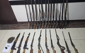 İmişlidə müxtəlif növ silah-sursat tapıldı