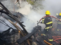 Bakıda həyat yoldaşı ilə mübahisə edən kişi evini yandırdı - Ölən var