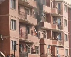 Bakıda yataqxana binasında YANĞIN