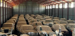 Afrika ölkəsində 240 \"Mercedes\"in olduğu kolleksiya tapıldı