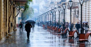Sabah Bakıda yağış yağacaq - HAVA PROQNOZU