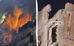 Krivoy Roq atəşə tutuldu - Ölən və yaralananlar var