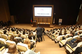 “For Azerbaijan” yeni mobil tətbiqin təqdimat mərasimini keçirdi - FOTOLAR