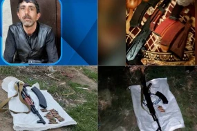 Bakıda 3 ədəd “Kalaşnikov” və patronlar aşkar olunub - VİDEO