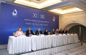 XI Qlobal Bakı Forumu ilə əlaqədar mətbuat konfransı
