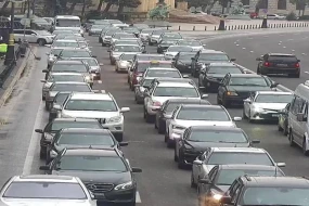 Hazırda bu yollarda tıxac var - SİYAHI