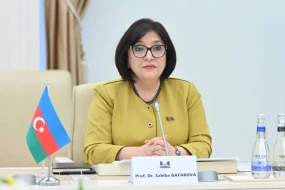 Sahibə Qafarova Dennis Fransisi qəbul etdi