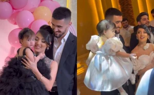 “Qarabağ”ın oyunçusu qızına ad günü etdi - Video+Fotolar