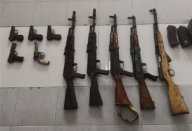 Həftəsonu xeyli sayda silah-sursat aşkarlandı