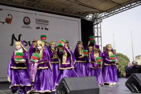 Xəzər rayonunda ümumrayon Novruz şənliyi keçirilib - FOTOLAR