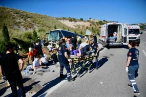 Türkiyədə ağır qəza: 5 ölü, 10 yaralı