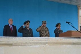 Hərbi Prokurorluq işçiləri DİN-in yüksək rütbəli vəzifəli şəxsləri ilə birgə hərbi hissələrdə olublar