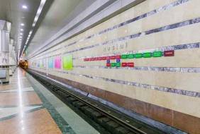 Metronun \"Nəsimi\" stansiyasında alışma oldu