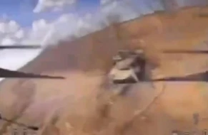 Ukraynada ABŞ-nin \"Abrams\" tankı vuruldu - ANBAAN VİDEO