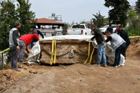 Türkiyədə evin bağçasında tarixi abidə tapıldı