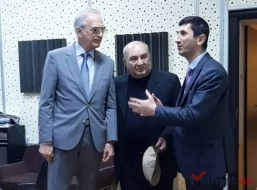 Məşhur Xalq artistləri \"Uşaqlığın son gecəsi\" filmindən 56 il sonra görüşdülər - FOTOLAR