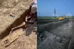 Bu ölkədə 2000 il yaşı olan insan qalıqları tapıldı - VİDEO