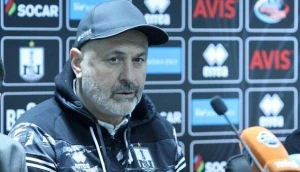 \"Neftçi\"nin baş məşqçisi azarkeşlərdən üzr istədi