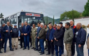 Laçın-Zabux marşrutu istifadəyə verildi - FOTO