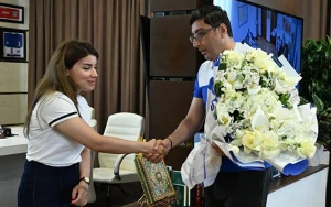 Nazir Ülviyyəni qəbul etdi 