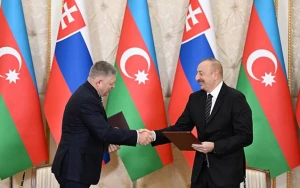 Azərbaycan-Slovakiya sənədləri imzalandı - FOTO