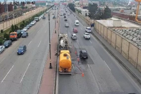 Sürücülərin NƏZƏRİNƏ! Bu yolda diqqətli olun - FOTO