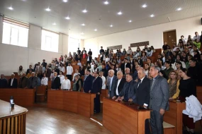 “Ulu öndər Heydər Əliyev müasir Azərbaycanın qurucusu və memarıdır” adlı tədbir keçirildi - FOTOLAR