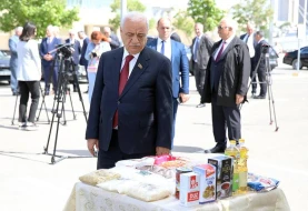 AHİK Ulu Öndərin doğum günü münasibətilə 5450 aztəminatlı ailəyə sovqat göndərdi - FOTOLAR