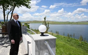 Prezident Füzulidə açılış etdi - YENİLƏNDİ (FOTOLAR)