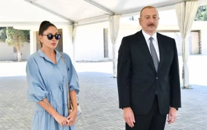 Prezident və birinci xanım Şuşada - YENİLƏNDİ (FOTO)