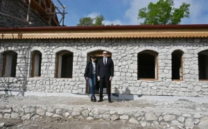 Prezident və xanımı Üzeyir Hacıbəylinin ev-muzeyində oldu - YENİLƏNDİ (FOTO)