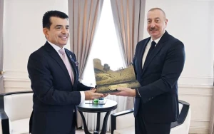 Prezident Şuşada qəbul keçirdi - FOTO