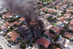 İsrailin Aşkelon şəhəri raket atəşinə tutuldu - Yaralılar var