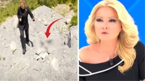 Müge Anlıda müxbir canlı yayımda meyit tapdı - VİDEO