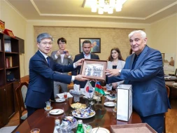 Koreyanın ölkəmizdəki səfiri ADU-nun qonağı oldu - FOTOLAR