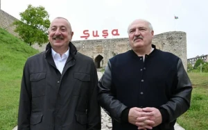 Əliyev və Lukaşenko Şuşada birgə nahar etdilər