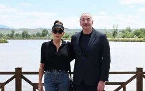 Prezidentlə xanımının hotelin açılışından - MARAQLI FOTOLAR