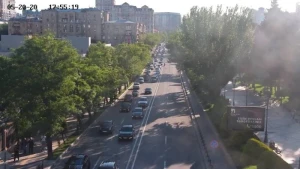 Bakıda tıxac olan YOLLAR