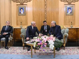 Ceyhun Bayramov və Əli Əsədov Rəisinin vida mərasimində iştirak etdi - YENİLƏNDİ (FOTOLAR+VİDEO)