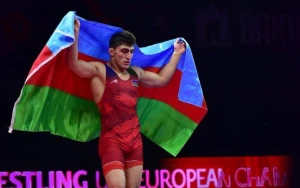 Daha bir güləşçimiz AVROPA ÇEMPİONU oldu