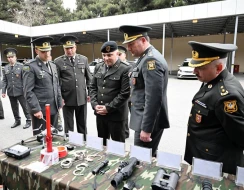 Gürcüstanın Hərbi Polis rəisi Azərbaycana gəldi